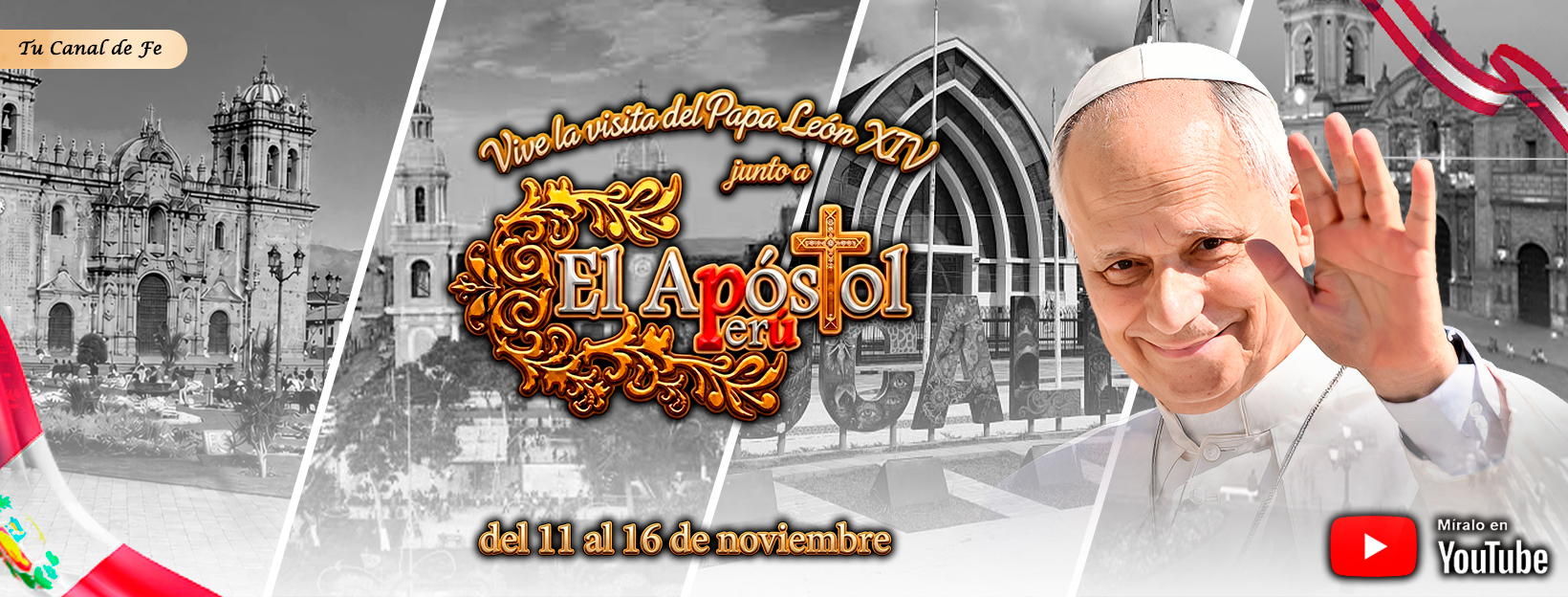 encabezado EAP visita del papa león